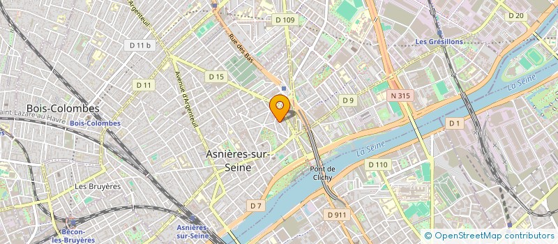 localisation de l'entreprise SASU ESRP à ASNIERES-SUR-SEINE