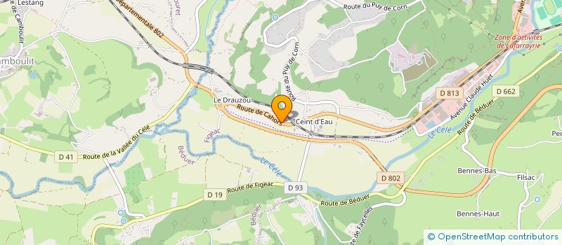 localisation de l'entreprise SASU ESTIVAL ANTHONY  FIGEAC