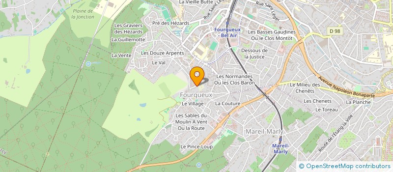 localisation de l'entreprise SASU ETIENNE SAUVIAT  SAINT-GERMAIN-EN-LAYE