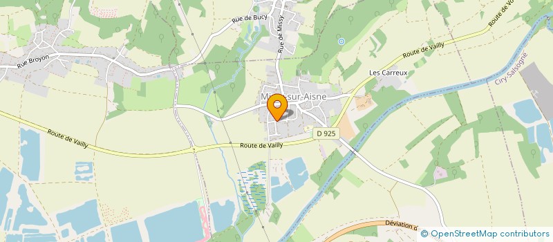 localisation de l'entreprise SASU EVVOC  MISSY-SUR-AISNE