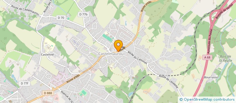 localisation de l'entreprise SASU EXTENSO IMMOBILIER 31  CASTELMAUROU