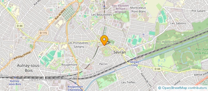 localisation de l'entreprise SASU EYMA à SEVRAN