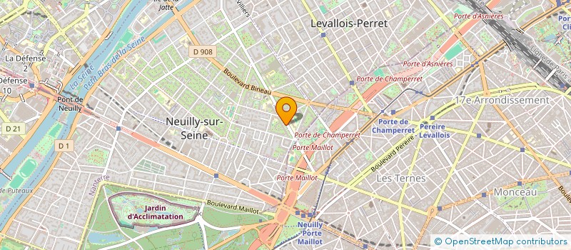 localisation de l'entreprise SASU F2C à NEUILLY-SUR-SEINE