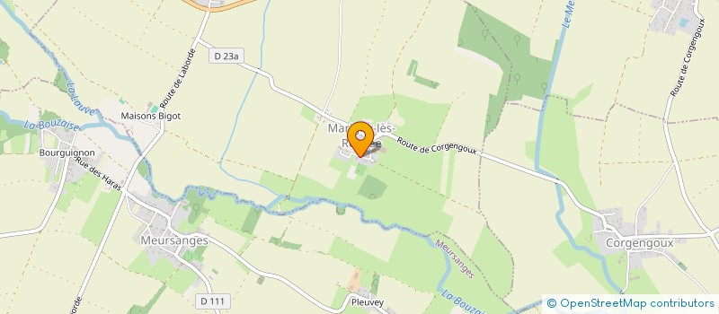 localisation de l'entreprise SASU FAISANDERIE DES PLANTES  MARIGNY-LES-REULLEE