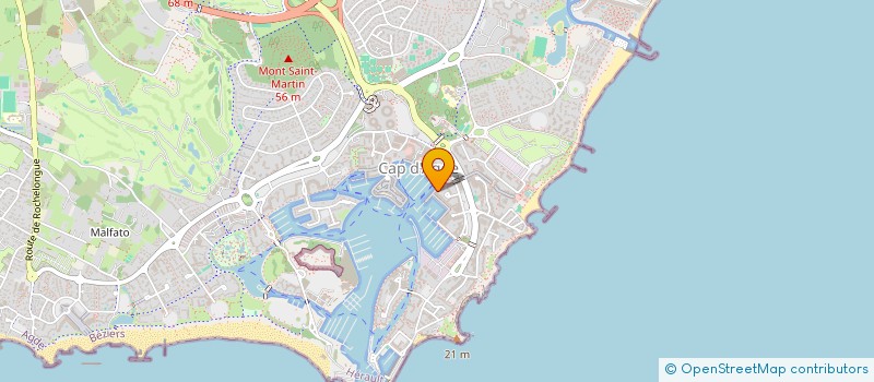 localisation de l'entreprise SASU FAJ  AGDE