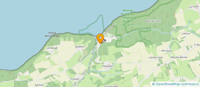 localisation de l'entreprise SASU FANCH BERREHAR  LANDEVENNEC