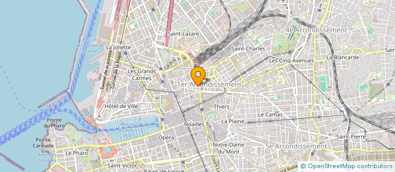 localisation de l'entreprise SASU FARIDA  MARSEILLE