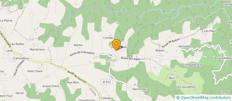 localisation de l'entreprise SASU FAYARD THOMAS  LEMPS