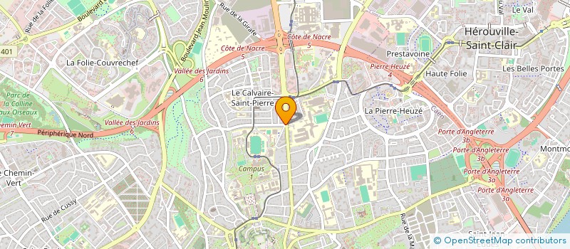 localisation de l'entreprise SASU FD à CAEN