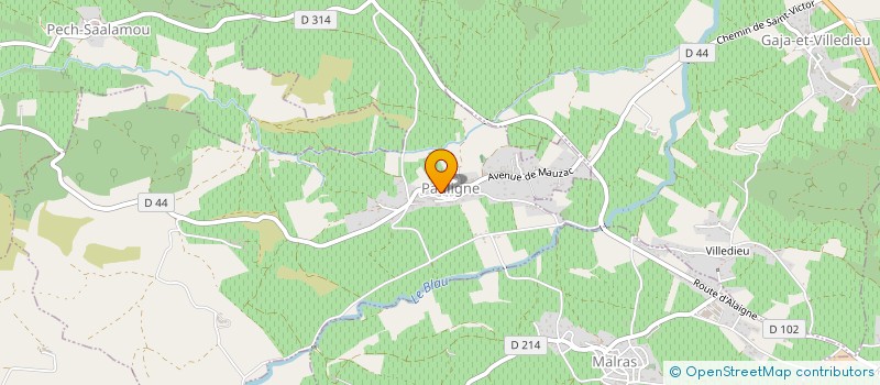 localisation de l'entreprise SASU FER-JACQCLERGUE  PAULIGNE