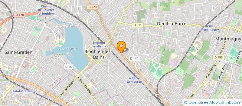 localisation de l'entreprise SASU FERRAILLEUR PACO  MONTMORENCY