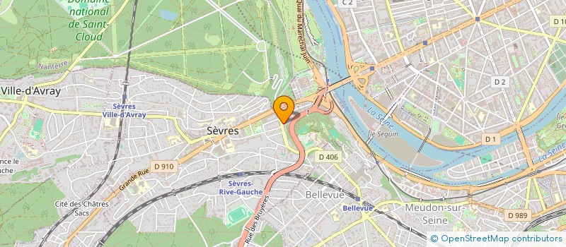 localisation de l'entreprise SASU FID'EL-ECHAFAUDAGE à SEVRES