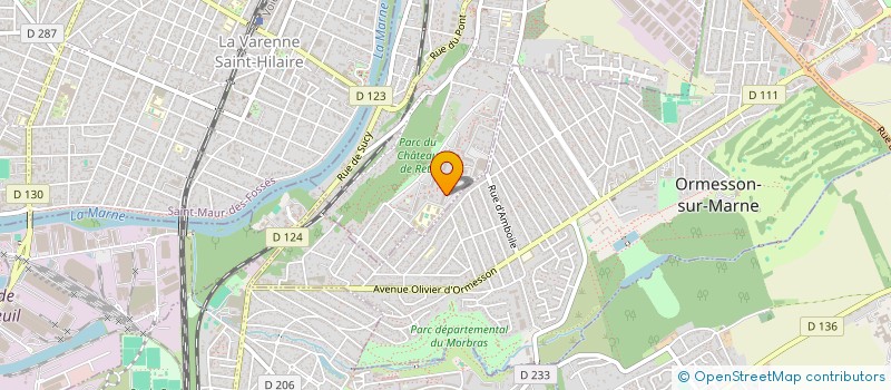 localisation de l'entreprise SASU FLAVIENCE VTC  CHENNEVIERES-SUR-MARNE