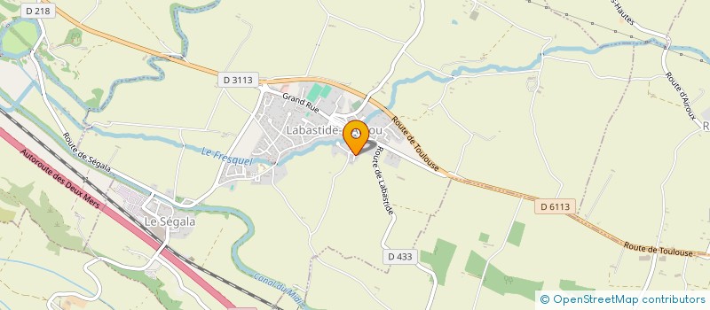 localisation de l'entreprise SASU FMC  LABASTIDE-D'ANJOU