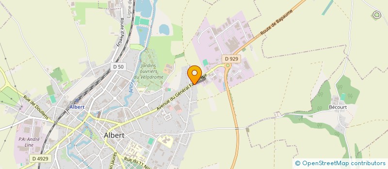 localisation de l'entreprise SASU FORM'YDA  ALBERT