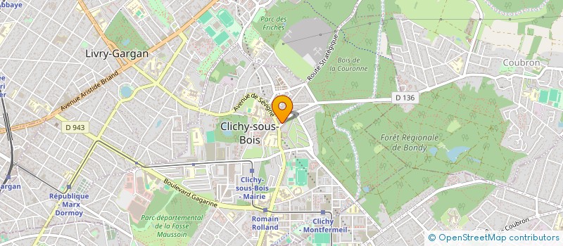 localisation de l'entreprise SASU FR BAT à CLICHY-SOUS-BOIS