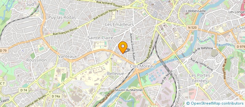 localisation de l'entreprise SASU FRANCE EXPERTISE BATIMENT à LIMOGES