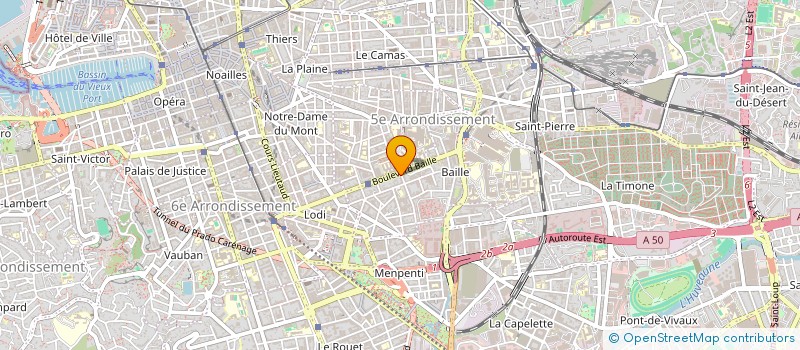 localisation de l'entreprise SASU FRANQUETTE  MARSEILLE