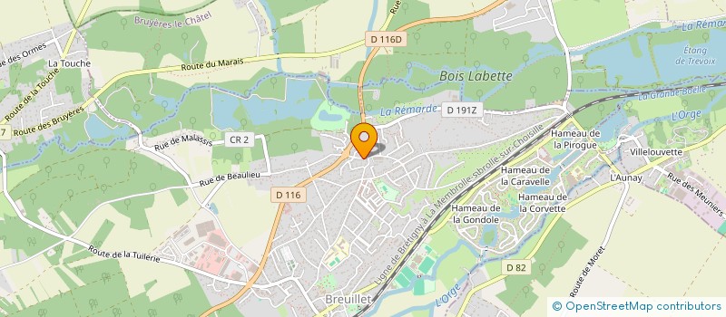 localisation de l'entreprise SASU FSTML INVEST  BREUILLET