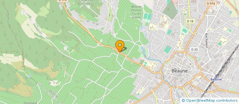 localisation de l'entreprise SASU G-A à BEAUNE
