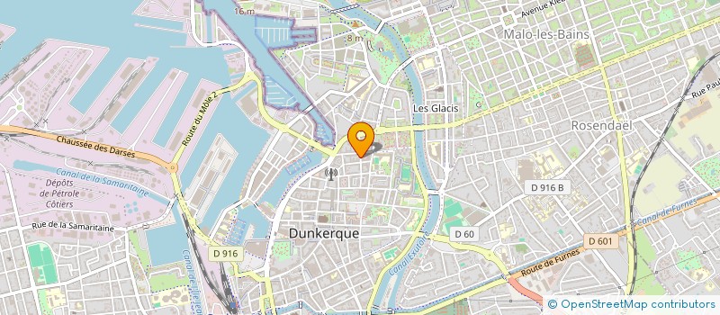 localisation de l'entreprise SASU G INVEST à DUNKERQUE