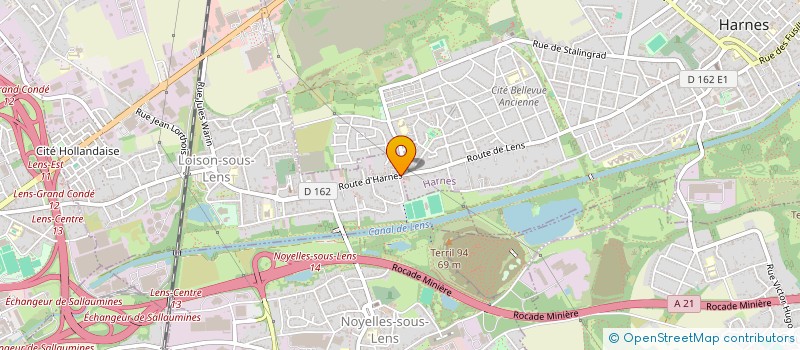 localisation de l'entreprise SASU G2O HABITAT  LOISON-SOUS-LENS