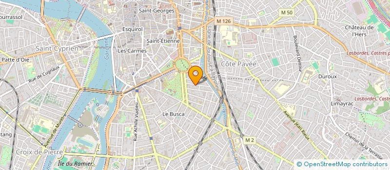 localisation de l'entreprise SASU GABRIEL MARTY  TOULOUSE