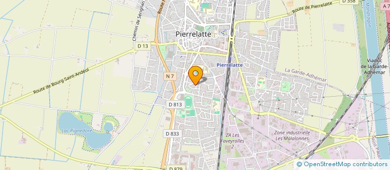localisation de l'entreprise SASU GARAIT à PIERRELATTE