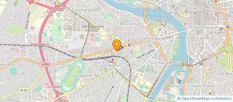 localisation de l'entreprise SASU GARRIGUES à TOULOUSE