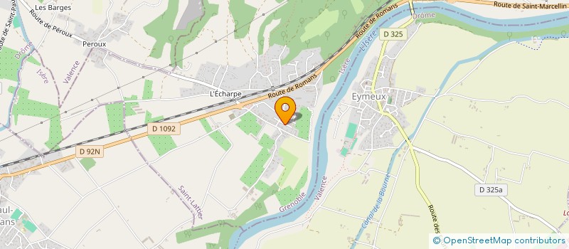 localisation de l'entreprise SASU GDS  SAINT-LATTIER