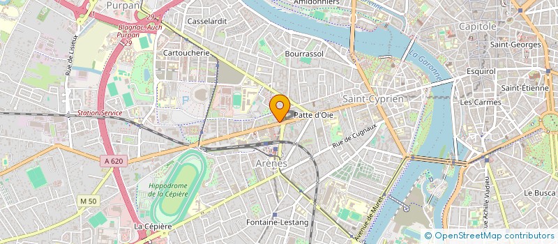 localisation de l'entreprise SASU GE3A à TOULOUSE