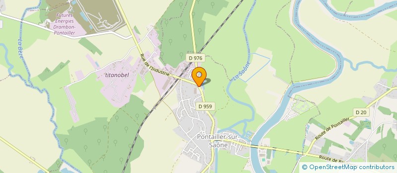 localisation de l'entreprise SASU GEAY CONCEPT  PONTAILLER-SUR-SAONE