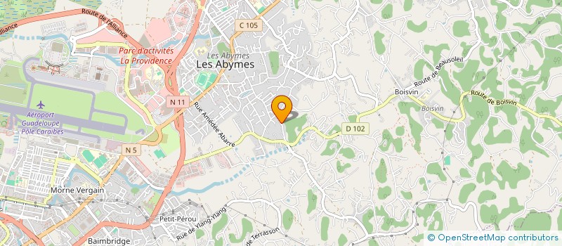 localisation de l'entreprise SASU GENERALELEC à LES ABYMES