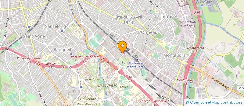 localisation de l'entreprise SASU GENIE CLIMATIQUE 31 à TOULOUSE