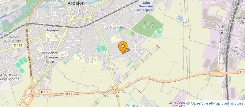 localisation de l'entreprise SASU GERARD LABATI à LA NORVILLE