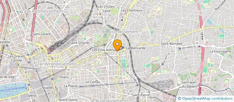 localisation de l'entreprise SASU GGLC  MARSEILLE