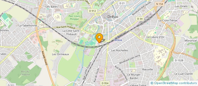 localisation de l'entreprise SASU GHILES AUTOS à DREUX