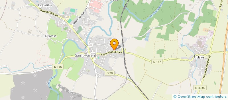 localisation de l'entreprise SASU GONCALVES  SAINT-VARENT