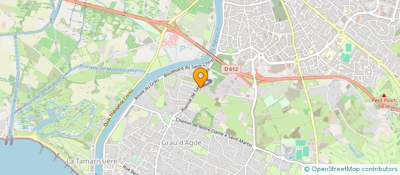 localisation de l'entreprise SASU GOOLFY  AGDE