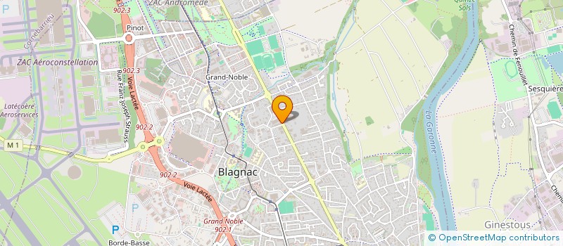 localisation de l'entreprise SASU GOURAYA à BLAGNAC