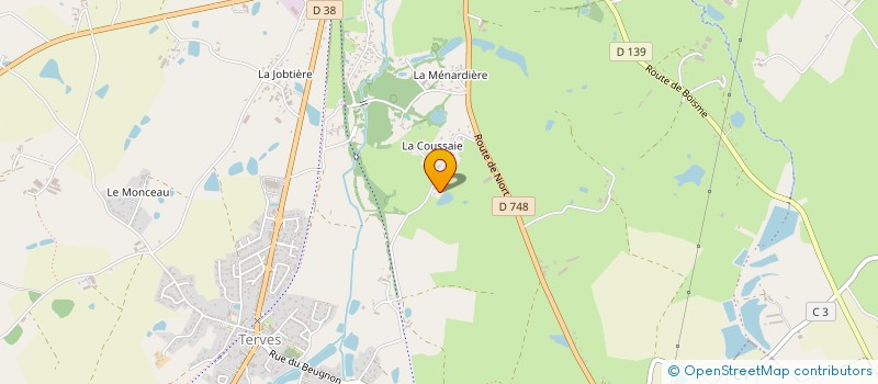 localisation de l'entreprise SASU GR-IMMO  BRESSUIRE