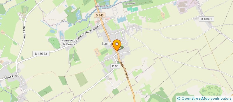 localisation de l'entreprise SASU GREGINVEST  RACQUINGHEM