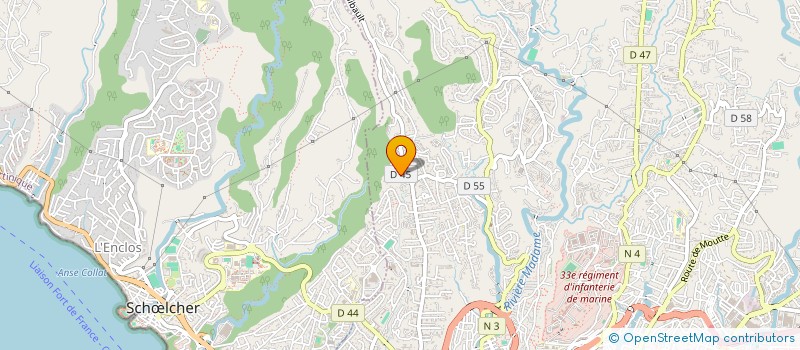 localisation de l'entreprise SASU GROUPE GOSSELIN INVEST  FORT-DE-FRANCE