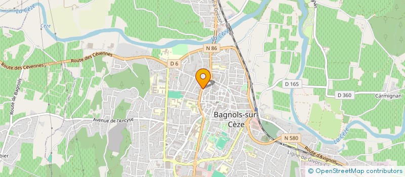 localisation de l'entreprise SASU GROUPE MCLEM  BAGNOLS-SUR-CEZE