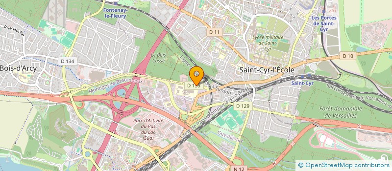 localisation de l'entreprise SASU GUERIN N.  SAINT-CYR-L ECOLE