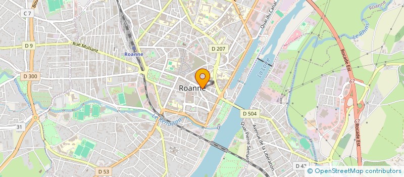 localisation de l'entreprise SASU GUERREIRO  ROANNE