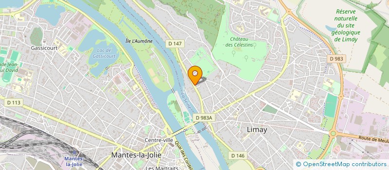 localisation de l'entreprise SASU H-B VTC  LIMAY