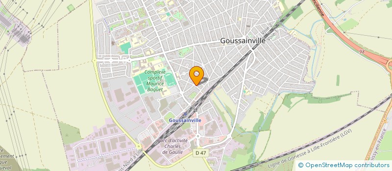 localisation de l'entreprise SASU HA-KO à GOUSSAINVILLE