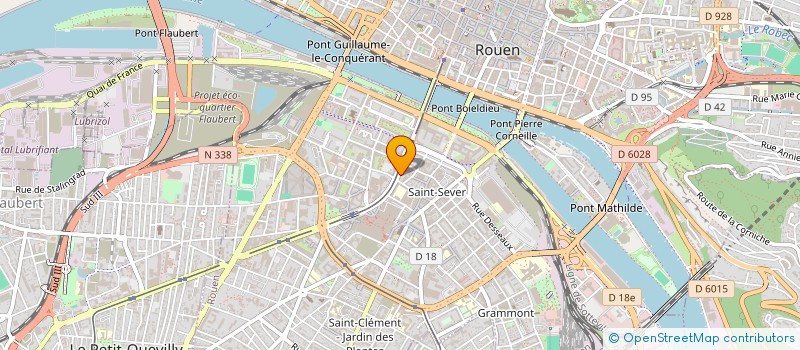 localisation de l'entreprise SASU HAJEM  ROUEN