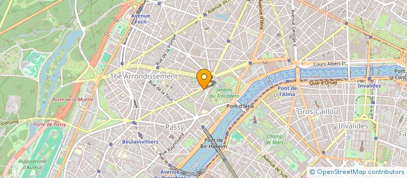 localisation de l'entreprise SASU HAKIMA GAMMOUH  PARIS